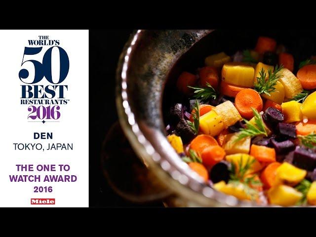 Den in Tokyo wins the One To Watch Award 2016