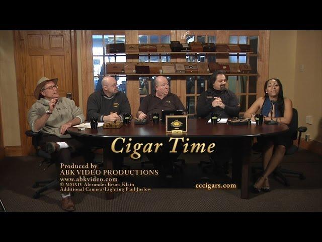 CIGAR TIME TV SHOW #17 PARTAGAS BLACK LABEL REVIEW by our panel.