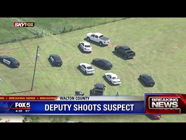 Walton County deputy shoots suspect