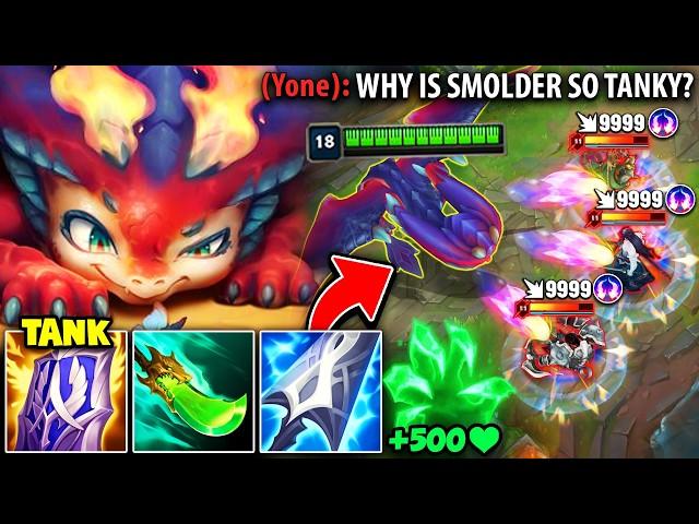 TANK SMOLDER IS THE FINAL BOSS OF LEAGUE OF LEGENDS (THIS IS JUST UNFAIR)