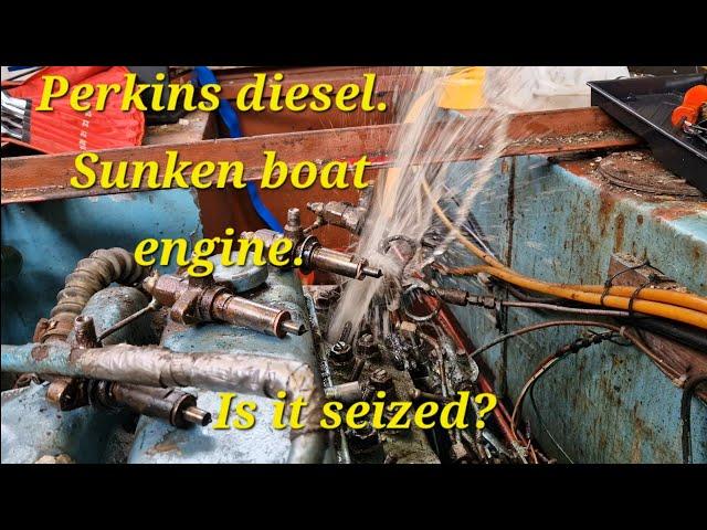 Is this Perkins 4326 engine worth saving? My narrowboat journey continues..