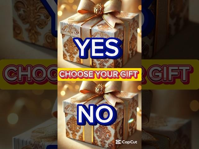 Choose your gift #quiz #quiztime