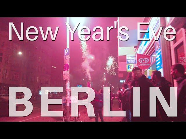 New Year Walk in Neukölln 1  Berlin Germany [4K] Silvester 2020