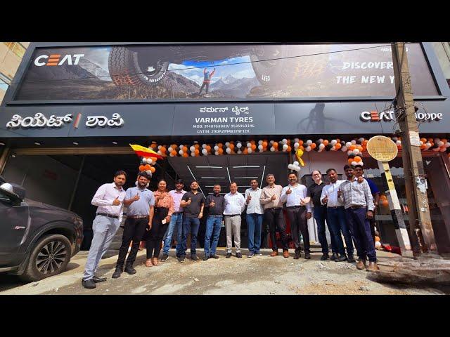 CEAT Expands in Bengaluru | New Premium Outlets focusing on SUV Tyres & SteelRad Bike Tyres