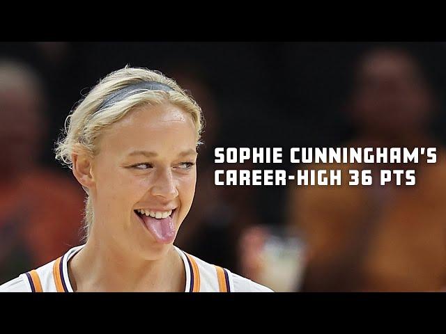 Sophie Cunningham's CAREER-HIGH 36 PTS not enough for Mercury vs. Lynx