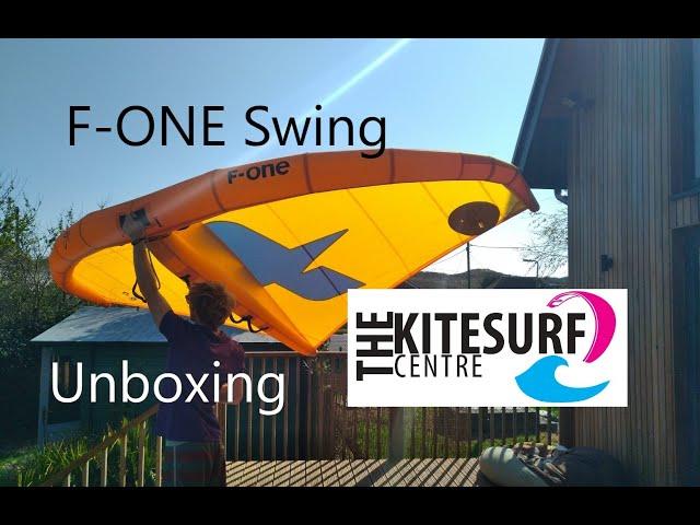 F-ONE Swing - Hydrofoil Kite Wing - Unboxing Review - The Kitesurf Centre