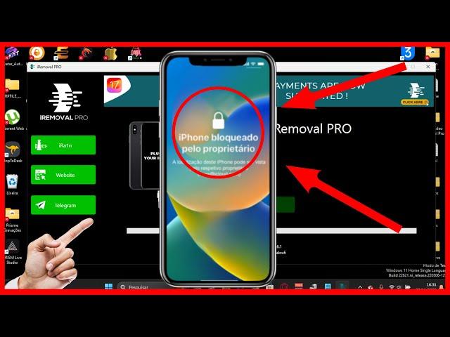 Como Desbloquear iPhone Bloqueado Pelo Proprietário - iRemoval Pro 2023