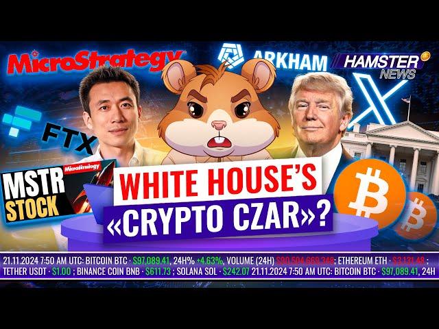 Trump eyes ‘Crypto Czar’ role, MicroStrategy stock up 600%, BTC record high ️ Hamster News