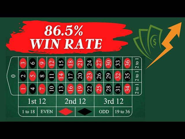 High Win Rate Roulette Strategy for Smaller Bankrolls