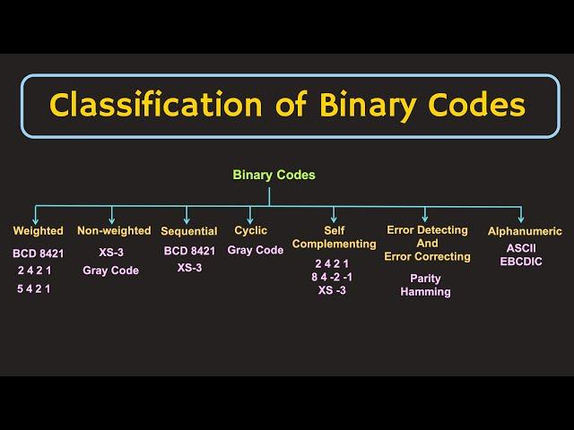 Binary Codes: Classification of Binary Codes Explained