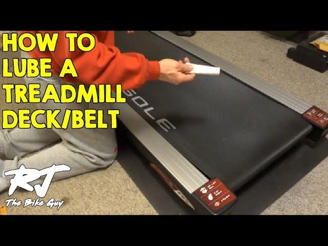 How To Lubricate A Treadmill