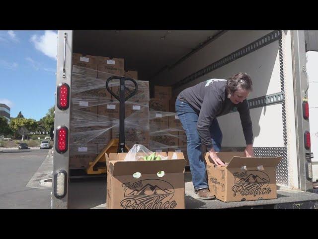 Feeding San Diego distributes local produce purchased with federal funds