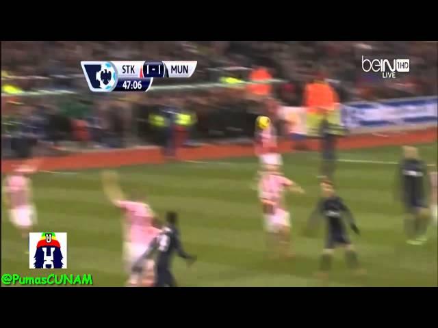 Stoke City vs Manchester United 2-1 Feb-1-14