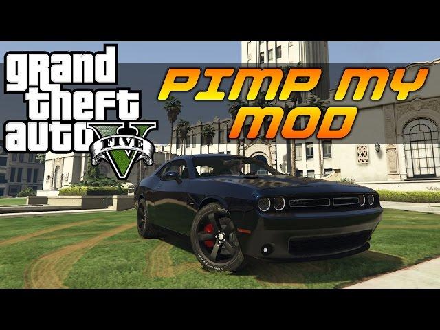 GTA 5 - Pimp My Mod #12 | Dodge Challenger Hellcat | Modded Car Customization