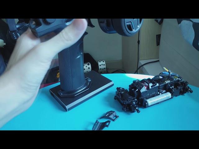 Mini Z MA-030EVO quick unbox and tests with Flysky NB4 - P1 GTR Body