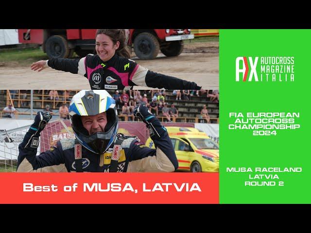 Best of MUSA, Latvia 2024 | FIA EUROPEAN AUTOCROSS CHAMPIONSHIP - ROUND 2 | By AX Magazine Italia