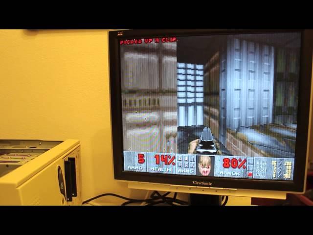 Doom 1.666 Gravis UltraSound vs Sound Blaster 32 (AWE32 Based)