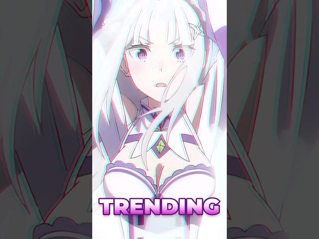 Emilia is trending for a weird reason I Re Zero Season 3 #anime #rezero