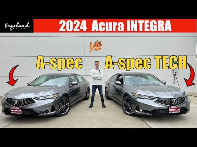 Acura Integra 2024 A-spec vs A-spec TECH