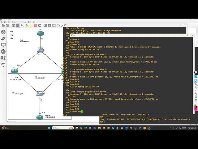 First Hop Redundancy protocols  are HSRP (Hot Standby router protocol ,VRRP and GLBP With Lab PART-2