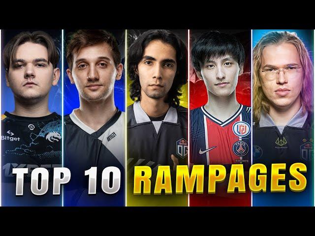 TOP 10 Rampages in The International History - Dota 2