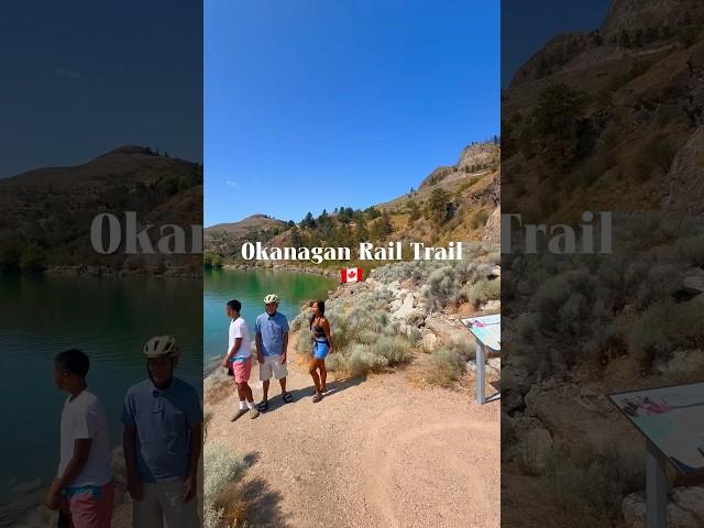 Father’s Day on the Okanagan Rail Trail  #okanagan #britishcolumbia #canada