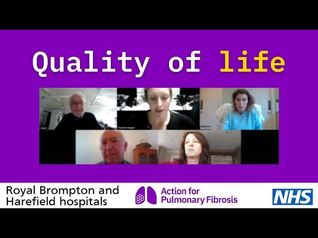 Quality of Life and interstitial lung disease (ILD) | APF & Brompton and Harefield Hospitals