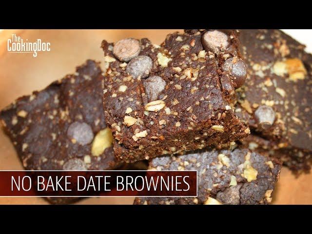 No-Bake Brownies | THE COOKING DOC