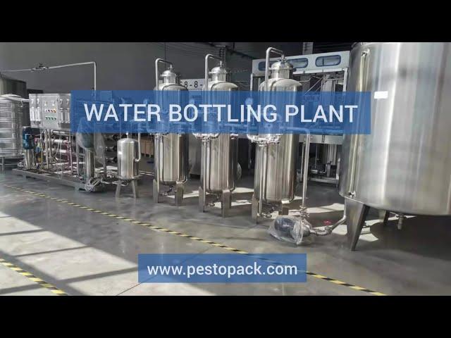 Pure Water Plant Machines Small Business Mineral Water Bottling Plant Machines PESTOPACK