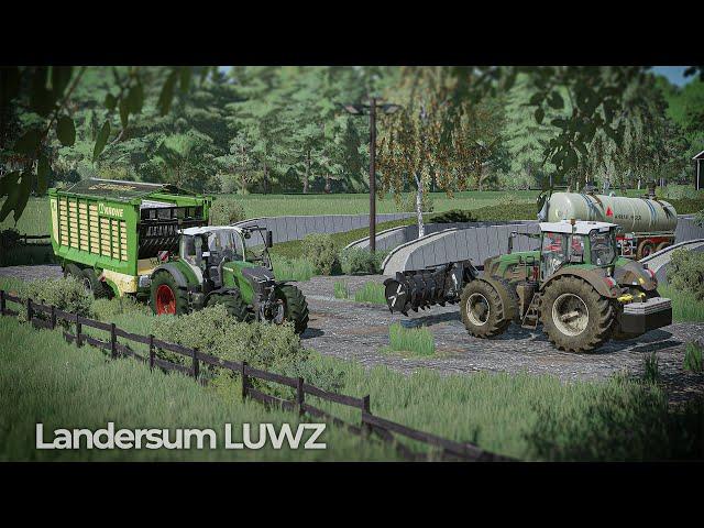 「LANDERSUM」| #174 | Wir silieren Gras für den Winter | LS22