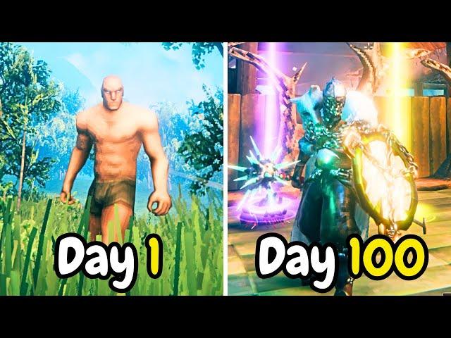 I Spent 100 days in Valheim (Ashlands Update) w/ Epic Loot Mod