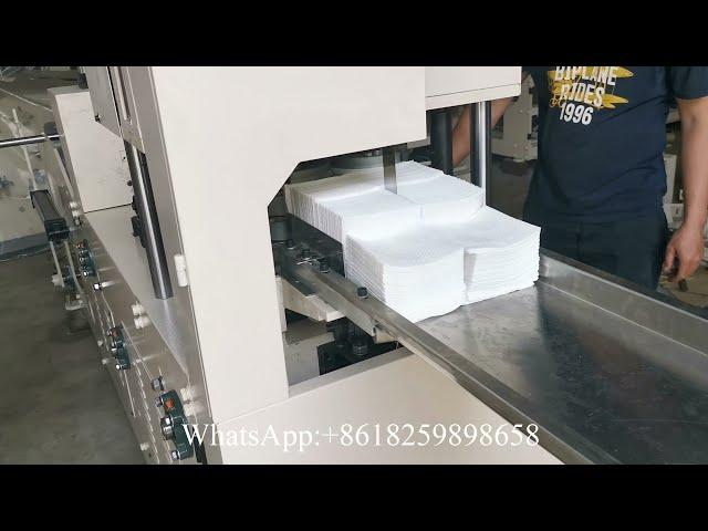 How to test and operate automatic serviette tissue paper making machine