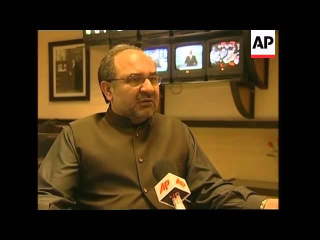 AP intv with Pakistani Information Minister Durrani