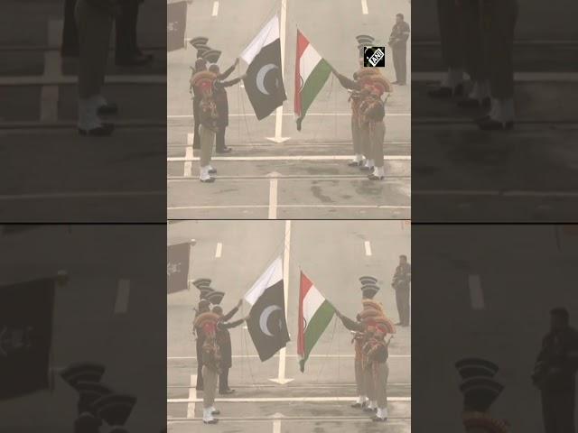 Beating retreat Rehearsal held at Attari-Wagah border ahead of 74th Republic Day