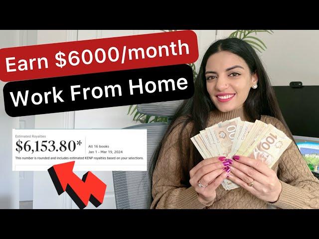 Make $6000 a Month passive income working from home | No experience needed