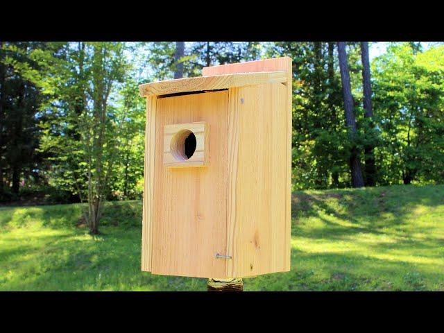 How to Make a Birdhouse with 1 board | Simple DIY