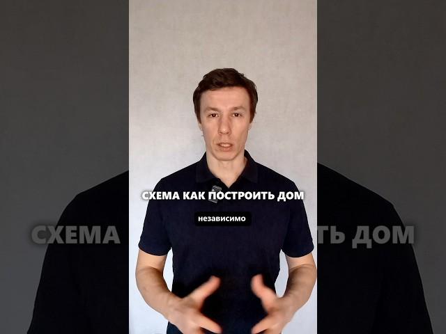 Схема как построить дом #архитектор #дом