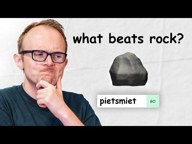 "Schere, Stein, Papier" aber ALLES IST NUTZBAR! | What Beats Rock?