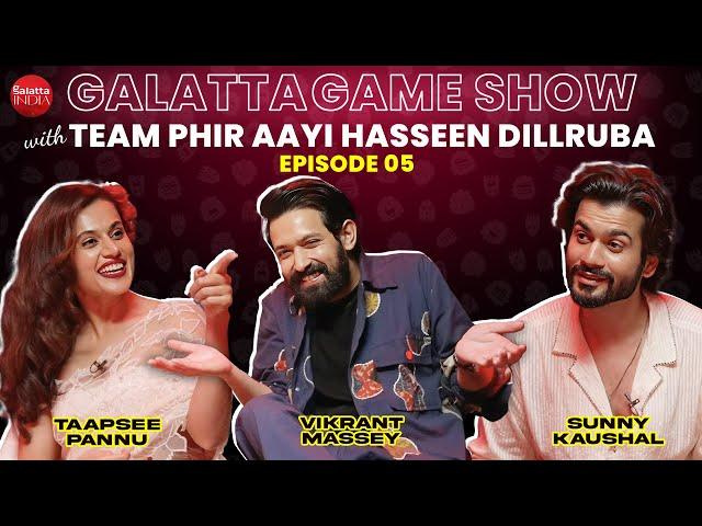 Taapsee Pannu, Vikrant Massey & Sunny Kaushal's EPIC FIGHT | Guess The Movie | GK | Game Show