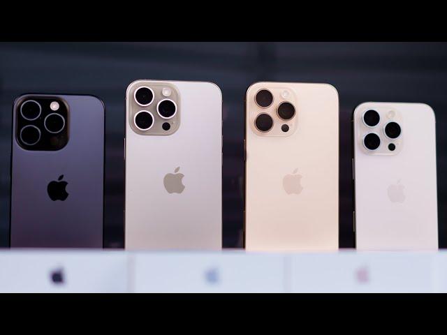 iPhone 16 Pro & Pro Max: All Colors Compared!