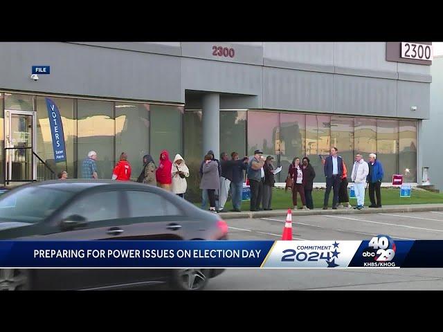 Election organizers develop protocols for potential power outages