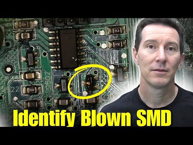 EEVblog 1666 - Blown SMD Component Identification