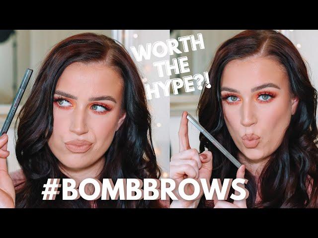 NEW HUDA BEAUTY BROW PENCIL | #BOMBBROWS REVIEW & FIRST IMPRESSIONS