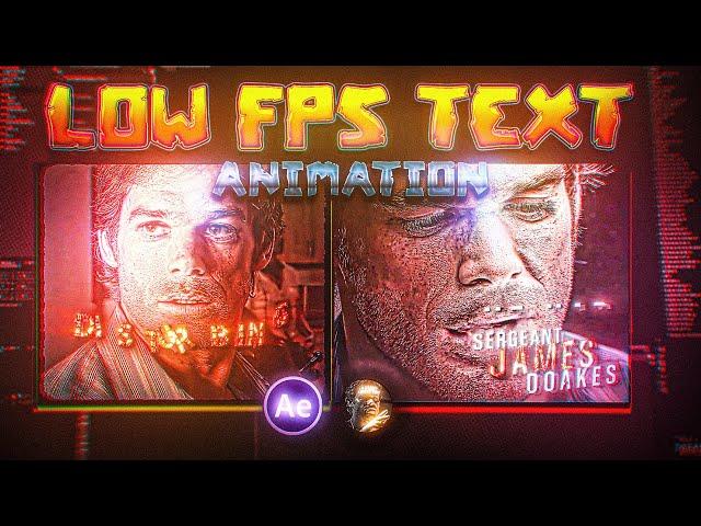HOW TO MAKE LOW FPS TEXT ANIMATIONS LIKE @24KJHONEDITZ