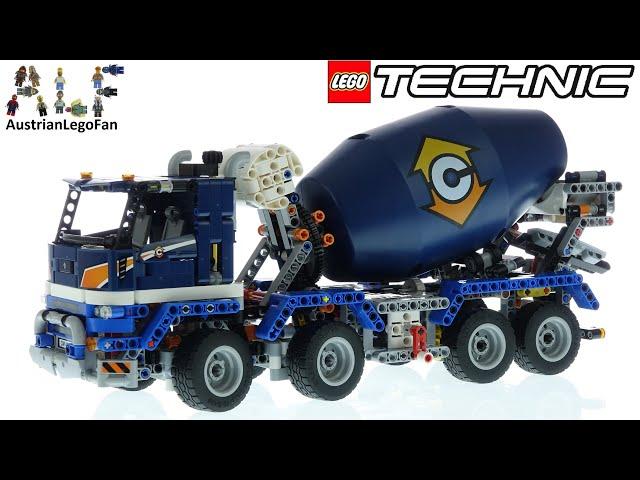 LEGO Technic 42112 Concrete Mixer Truck - Lego Speed Build Review