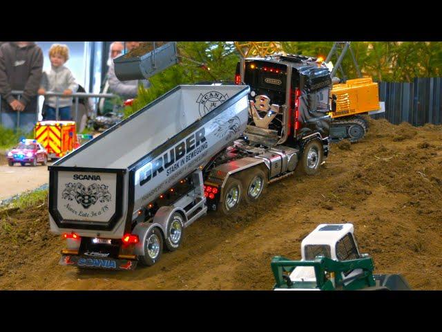 100% UNIQUE RC TRUCKS AND TRACTORS !! SPECIAL RC MOMENTS FROM GERMAN RC FAIRS !!