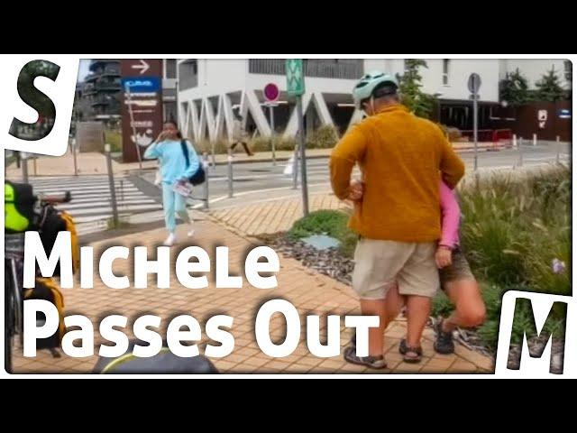 Michele passes out on Street - Worst Day So Far