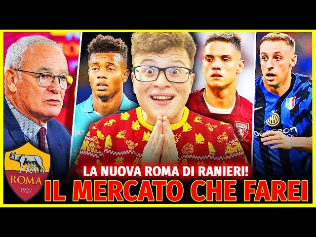 RICOSTRUIAMO LA NUOVA ROMA DI RANIERI PER LA REMUNTADA PER LA CHAMPIONS LEAGUE!!