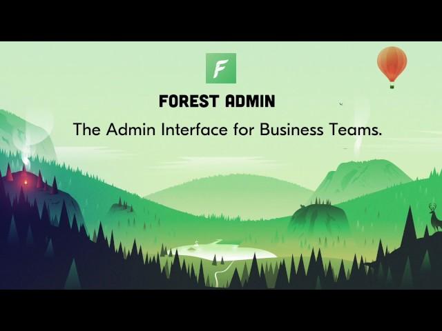 Forest Admin Intro