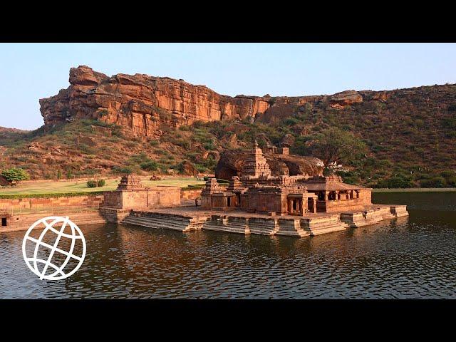 Badami Cave Temples, Karnataka, India  [Amazing Places 4K]